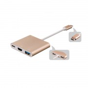 USB 3.1/M TO USB3.1/F+HDMI/F+USB3.0*1+USB2.0*2 Conversion cable